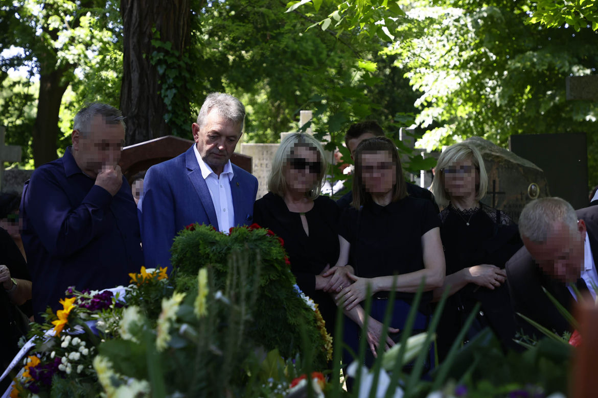 Pogrzeb wiceburmistrza Pragi-Północ