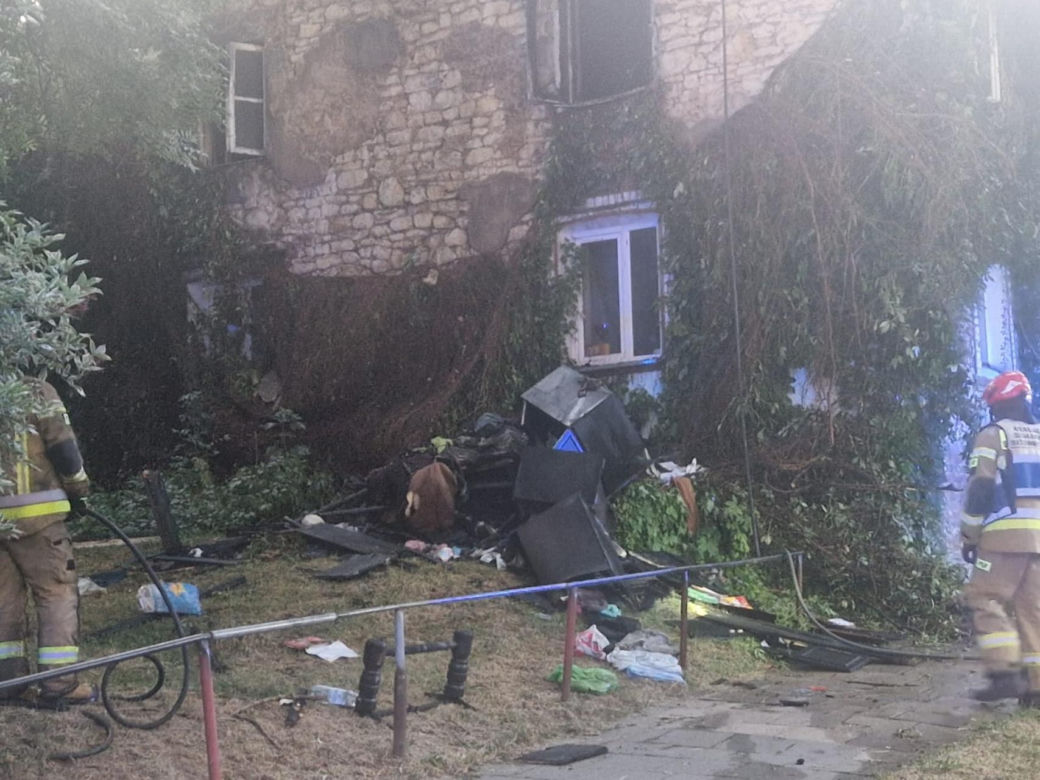 Tragiczny pożar w Lublinie. Dwie osoby nie żyją