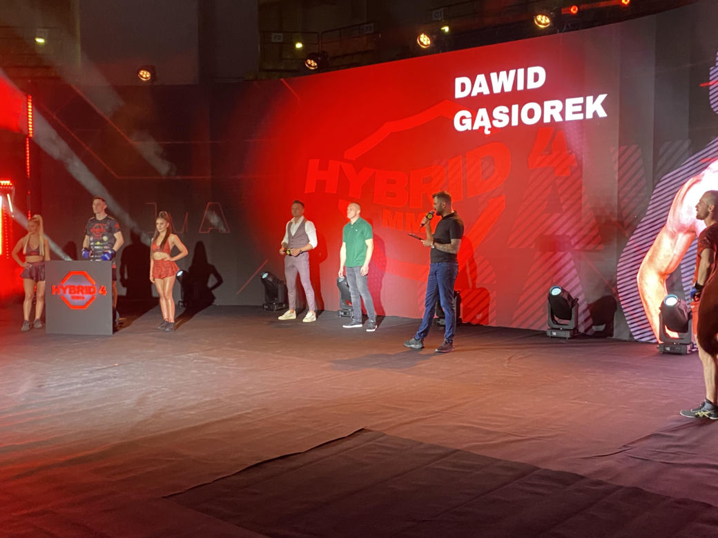 Media trening przed Hybrid MMA 4 w Zielonej Górze