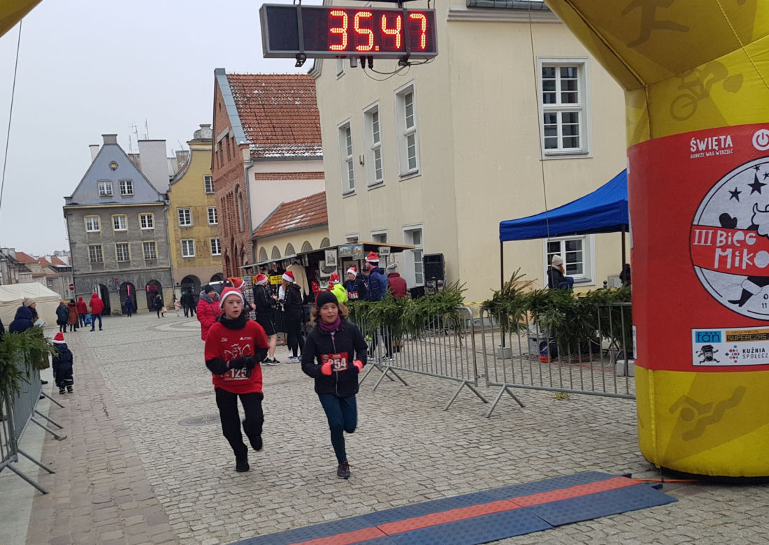 III Bieg Mikołajów w Olsztynie