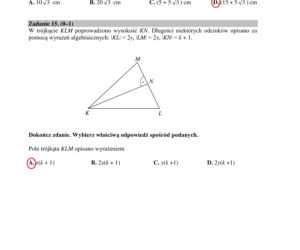Egzamin ósmoklasisty 2020 - ODPOWIEDZI z matematyki