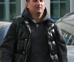 Michał Koterski z dziewczyną na spacerze