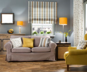 Salon w stylu hygge