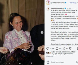 Joanna Koroniewska straciła mamę, gdy miała 22 lata. To była największa tragedia w jej życiu