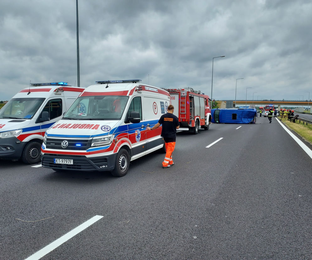 Niespokojny weekend na tarnowskim odcinku A4