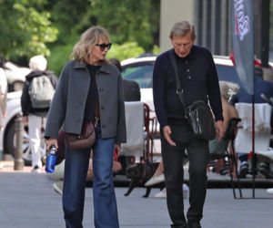 Jan Englert i Beata Ścibakówna na randce