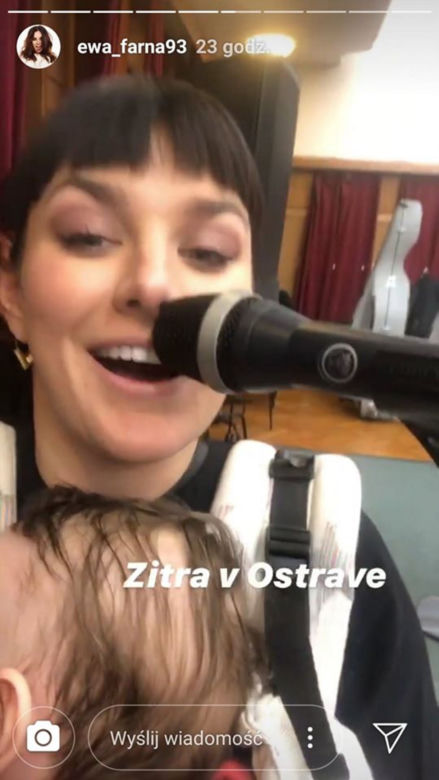 Ewa Farna pokazała dziecko