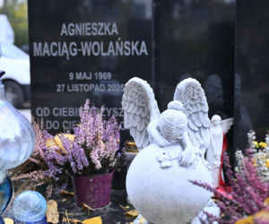 Tak wygląda grób Agnieszki Maciąg