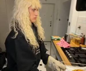 Helena Englert zjadła pizzę Książula