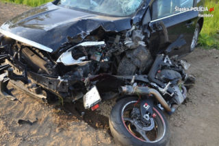 26-latek nie doczekał majówki. Smierć po zderzeniu motocyklisty z SUV-em