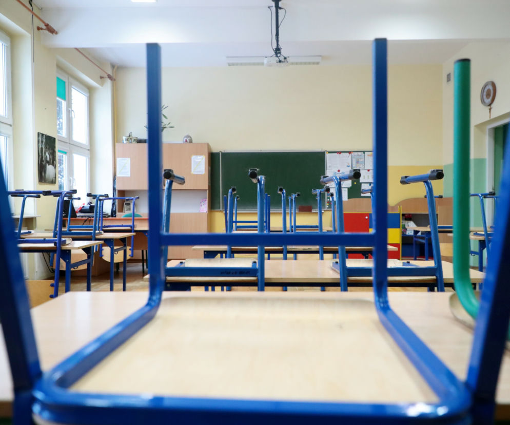 Pusta sala lekcyjna