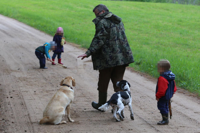 Pieski w Pałacu Prezydenckim
