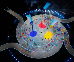 Ceremonia otwarcia IO Mediolan-Cortina d'Ampezzo