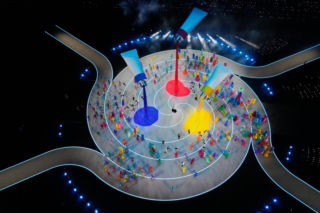 Ceremonia otwarcia IO Mediolan-Cortina d'Ampezzo