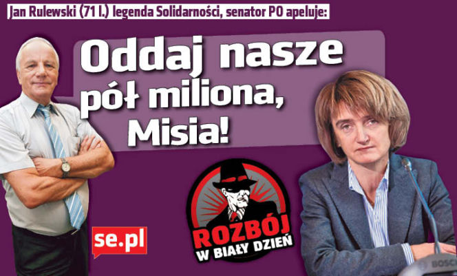 Oddaj nasze pół miliona, Misia!