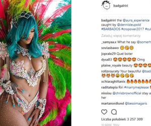 Półnaga Rihanna kusi swoim ciałem