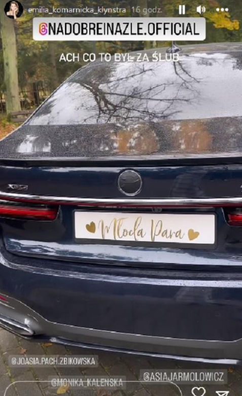 Na dobre i na złe na planie. Ślub Blanki i Mario