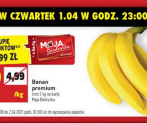 Promocje w Biedronce od 1.04