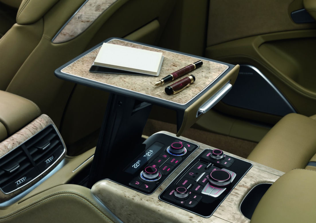 Audi A8 Lang - wnętrze