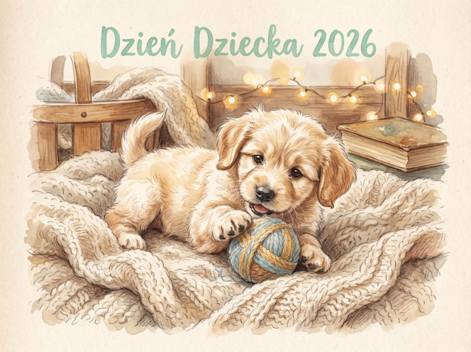 Kartka na Dzień Dziecka dorosłego dziecka