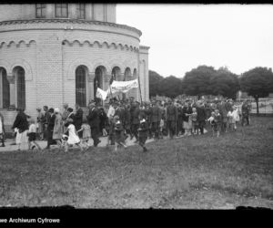 Boże Ciało w kościele garnizonowym 1 Pułku Szwoleżerów - 1930 rok