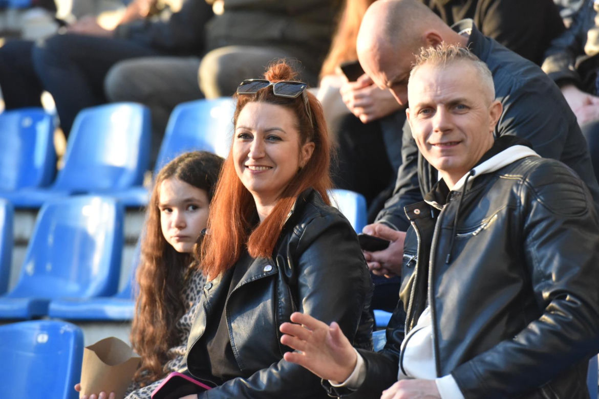 KS Toruń - Bayersystem GKM Grudziądz, zdjęcia kibiców i zawodników z Motoareny