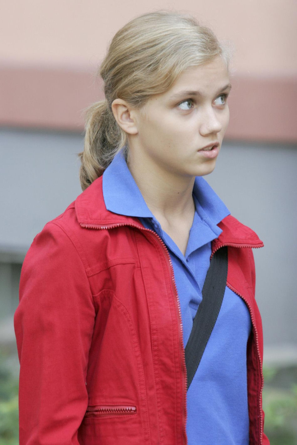 Agnieszka Kaczorowska jako Bożenka w "Klanie"