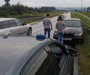 Stary Sącz. Nieszczęśliwa zakochana i nietrzeźwa kobieta rozbiła bmw