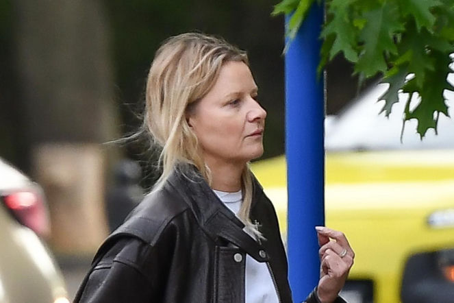 Małgorzata Kożuchowska rozczochrana, odziana w dresy i bez makijażu. Poznalibyście na ulicy?