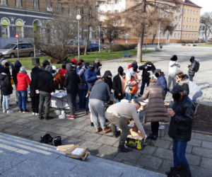 Akcja  Food Not Bombs w Tarnowie