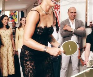 Aryna Sabalenka w prześwitującej sukience na imprezie w Nowym Jorku