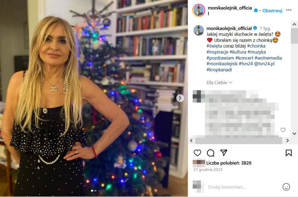 Monika Olejnik kusi dekoltem