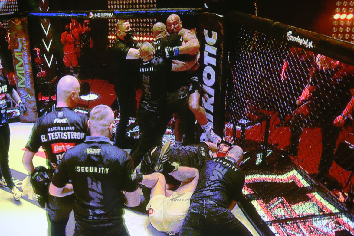 Marcin Najman - Don Kasjo. Potężna bójka na FAME MMA 8
