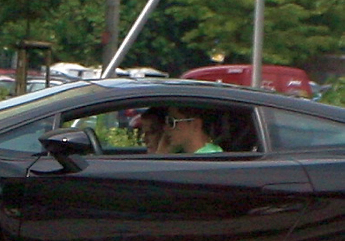 Robert Lewandowski w Lamborghini Gallardo
