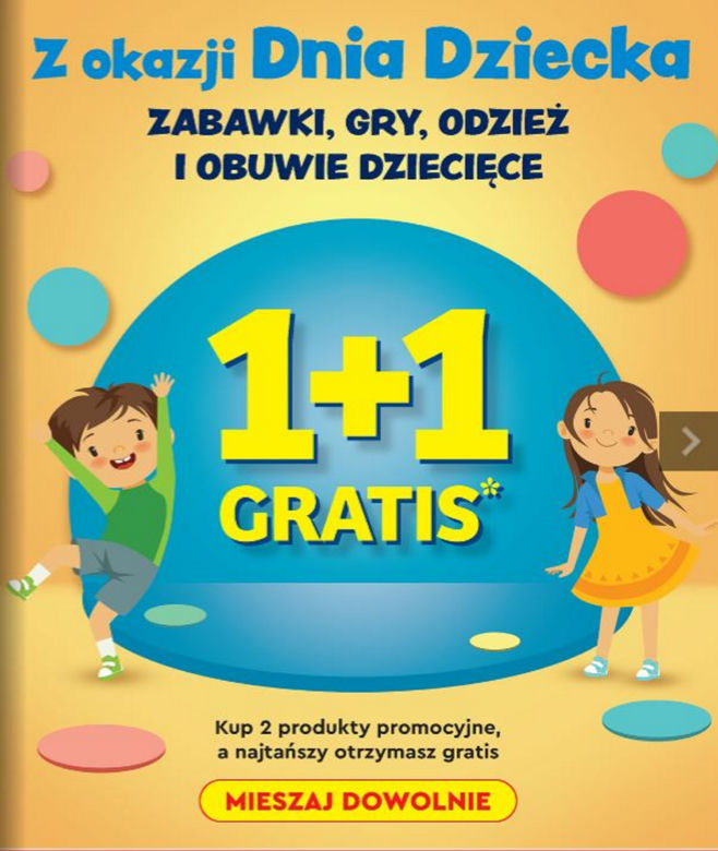 Biedronka na  Dzień Dziecka