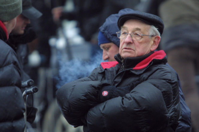 Andrzej Wajda i Daniel Olbrychski 