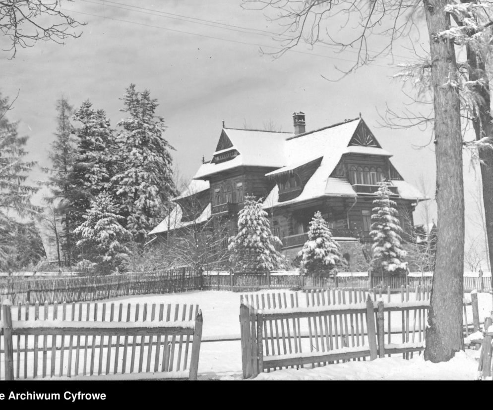 Willa Pod Jedlami projektu Stanisława Witkiewicza w Zakopanem