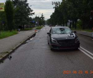 Potrącenie rowerzystki w Tarnowie