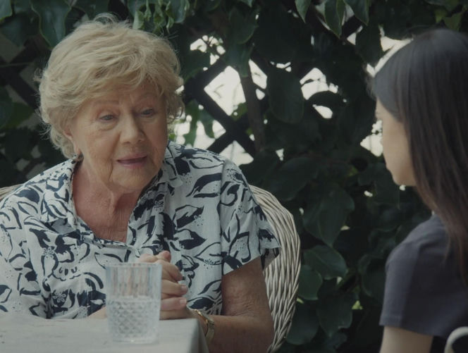 M jak miłość, odcinek 1899. Barbara (Teresa Lipowska), Basia (Karina Woźniak)