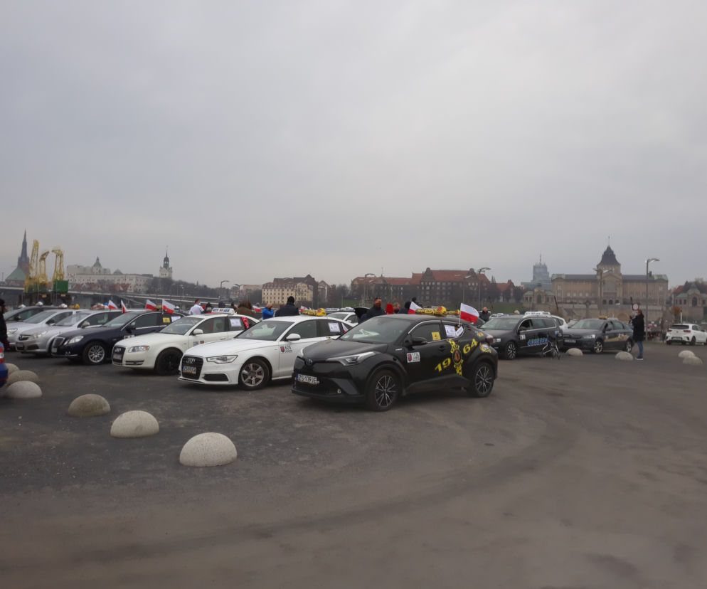 protest taxi