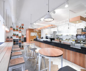 Wnętrze lokalu Seafood bistro