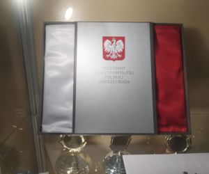 Dąbrówka Stany, gmina Skórzec: nowym wozem strażackim, po nowej drodze, do nowej szkoły