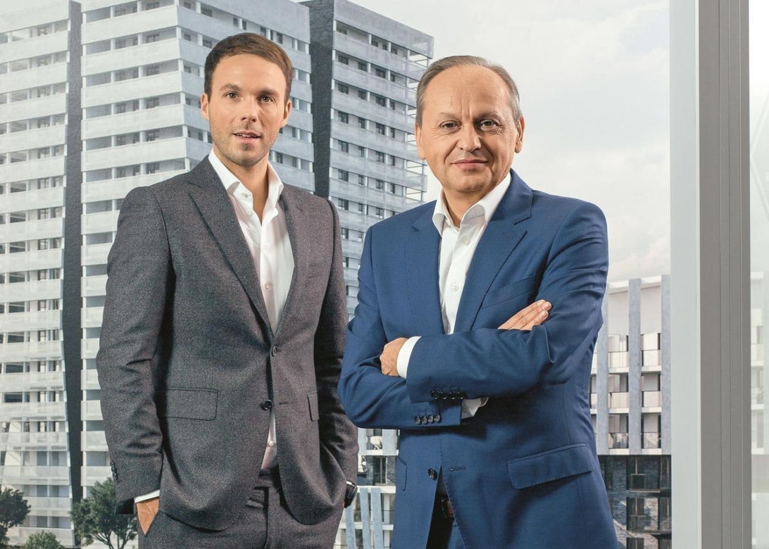 Zbigniew Juroszek z rodziną 