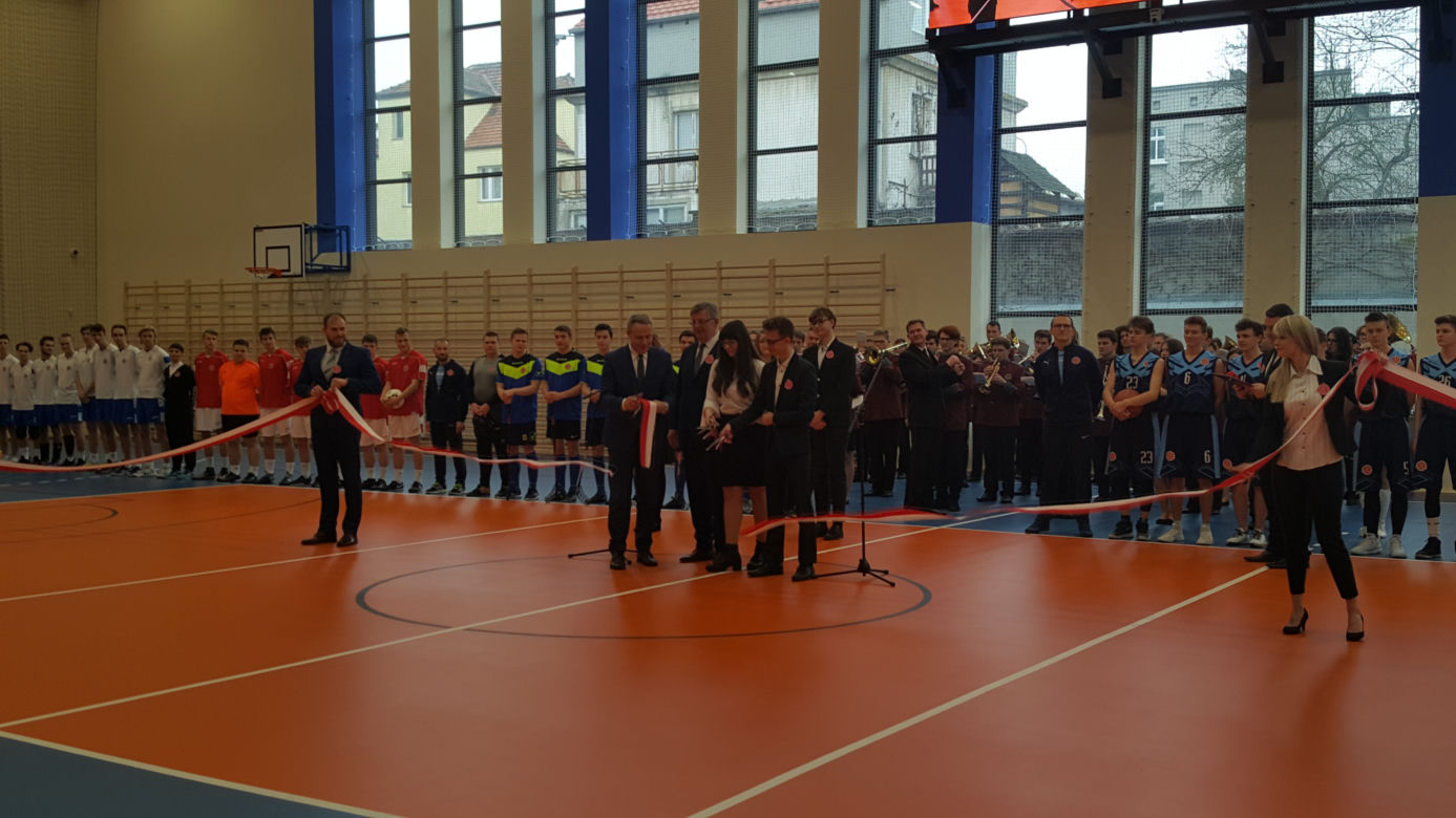 Nowa hala sportowa w bydgoskim "elektroniku"