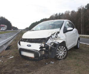 Niebezpiecznie na autostradowej obwodnicy Krakowa