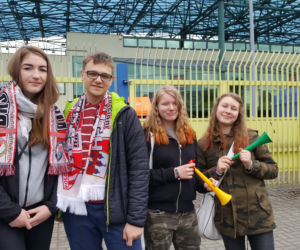 Kibice wspierają Tomasza Golloba