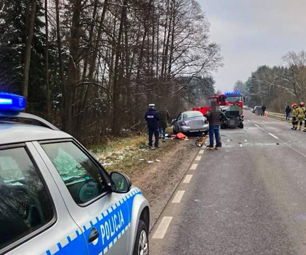 Grabówka: Wypadek śmiertelny na DK 65. Jedna osoba zginęła