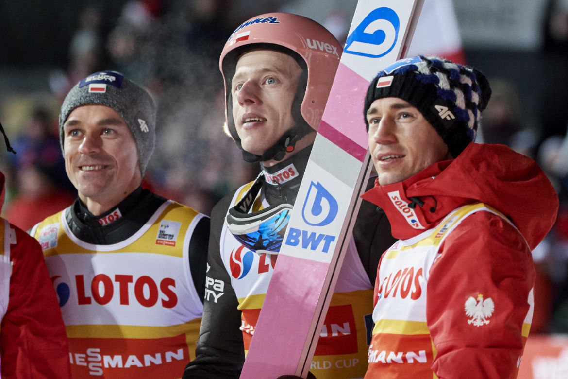 Piotr Żyła, Dawid Kubacki, Kamil Stoch