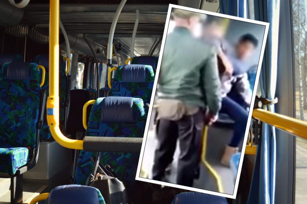 Kontroler biletów usiadł na czarnoskórą pasażerkę 