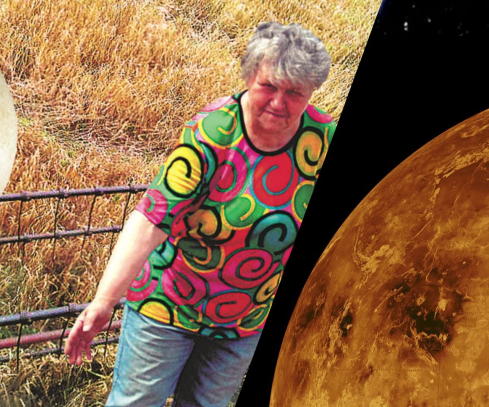 U Pani Henryki spod Kalisza pojawiło się małe UFO.